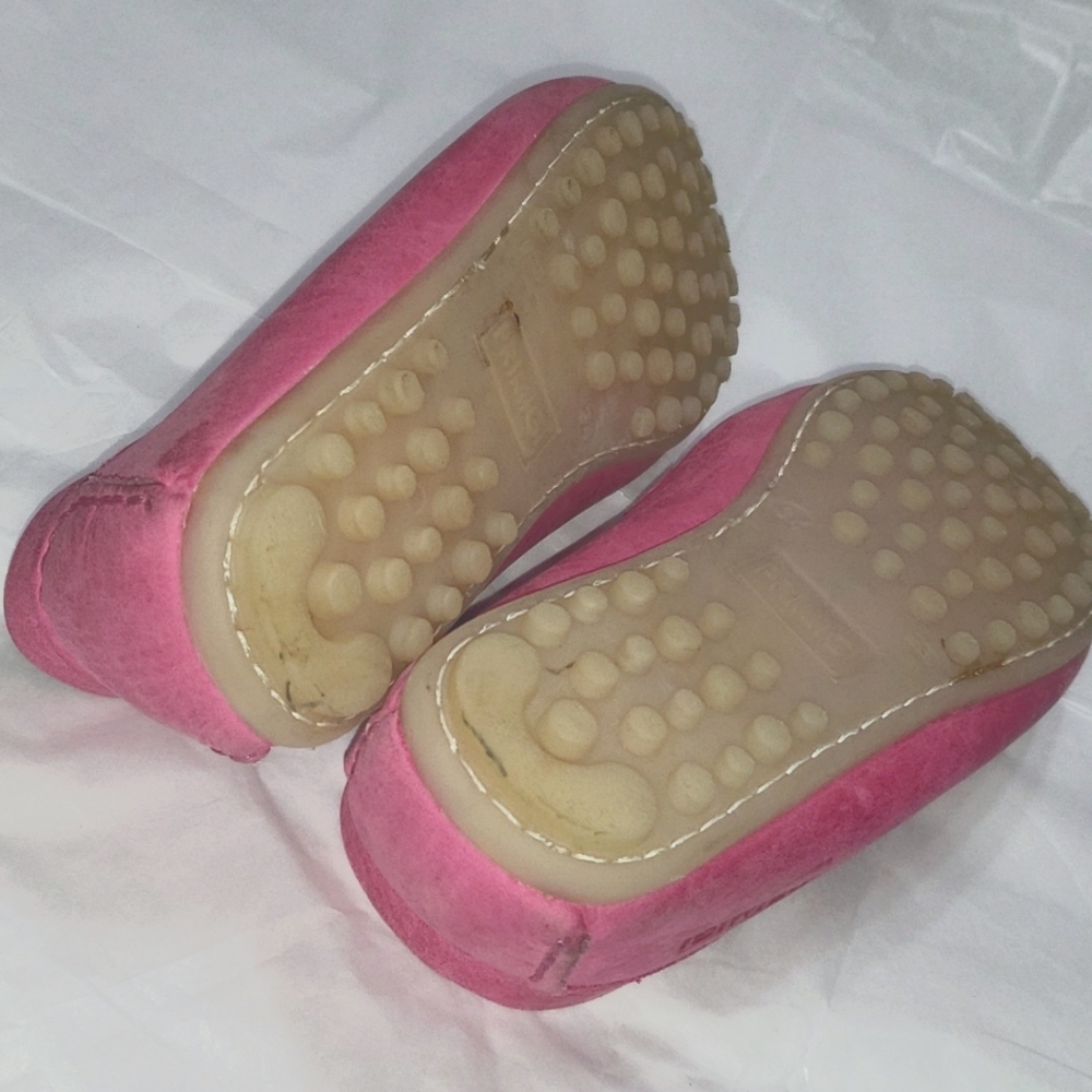 Primigi Fuchsia pink leather loafers Slip on Girls Youth size 2.5 EU size 34 New - Picture 12 of 13